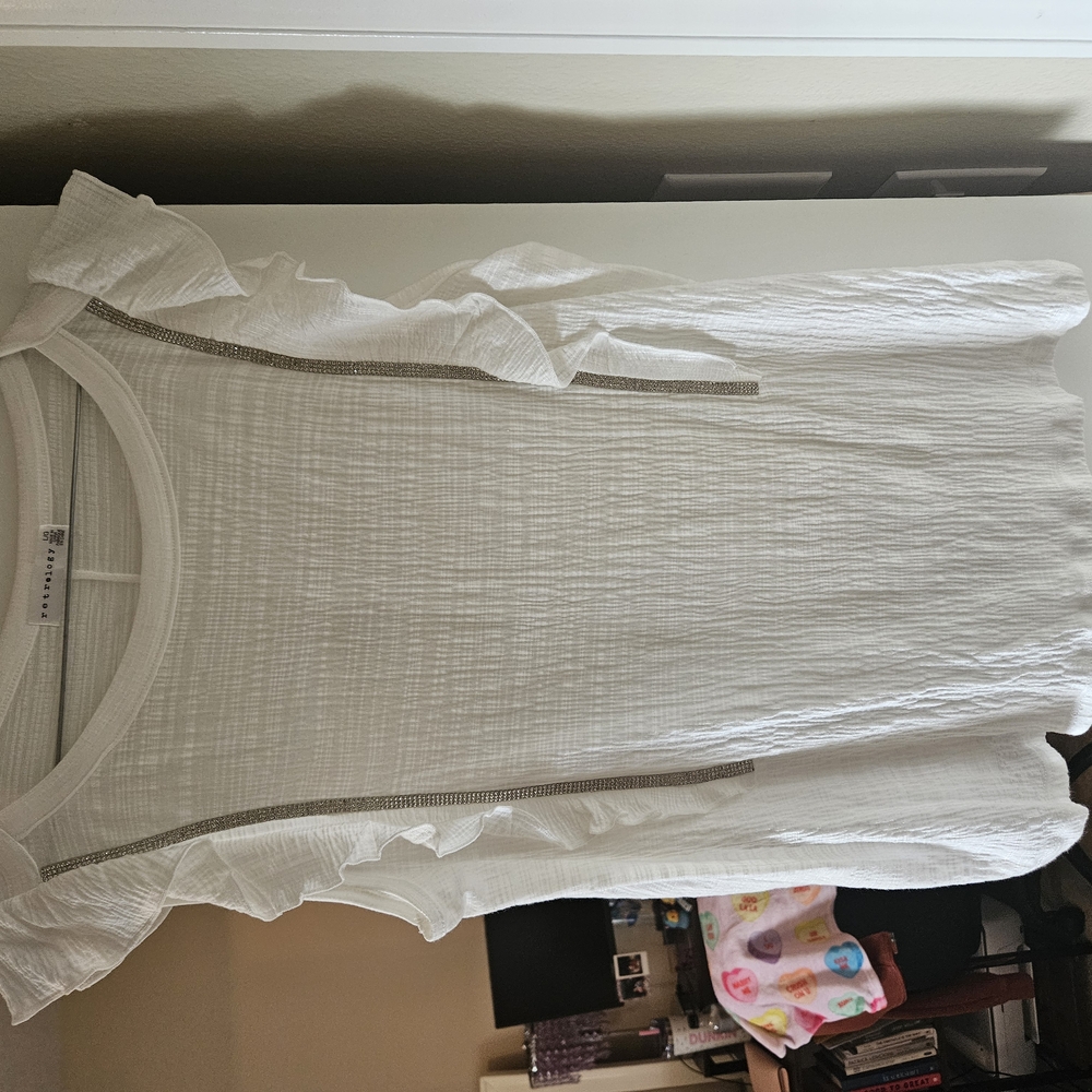 Retrelogy White Blouse Chic Top